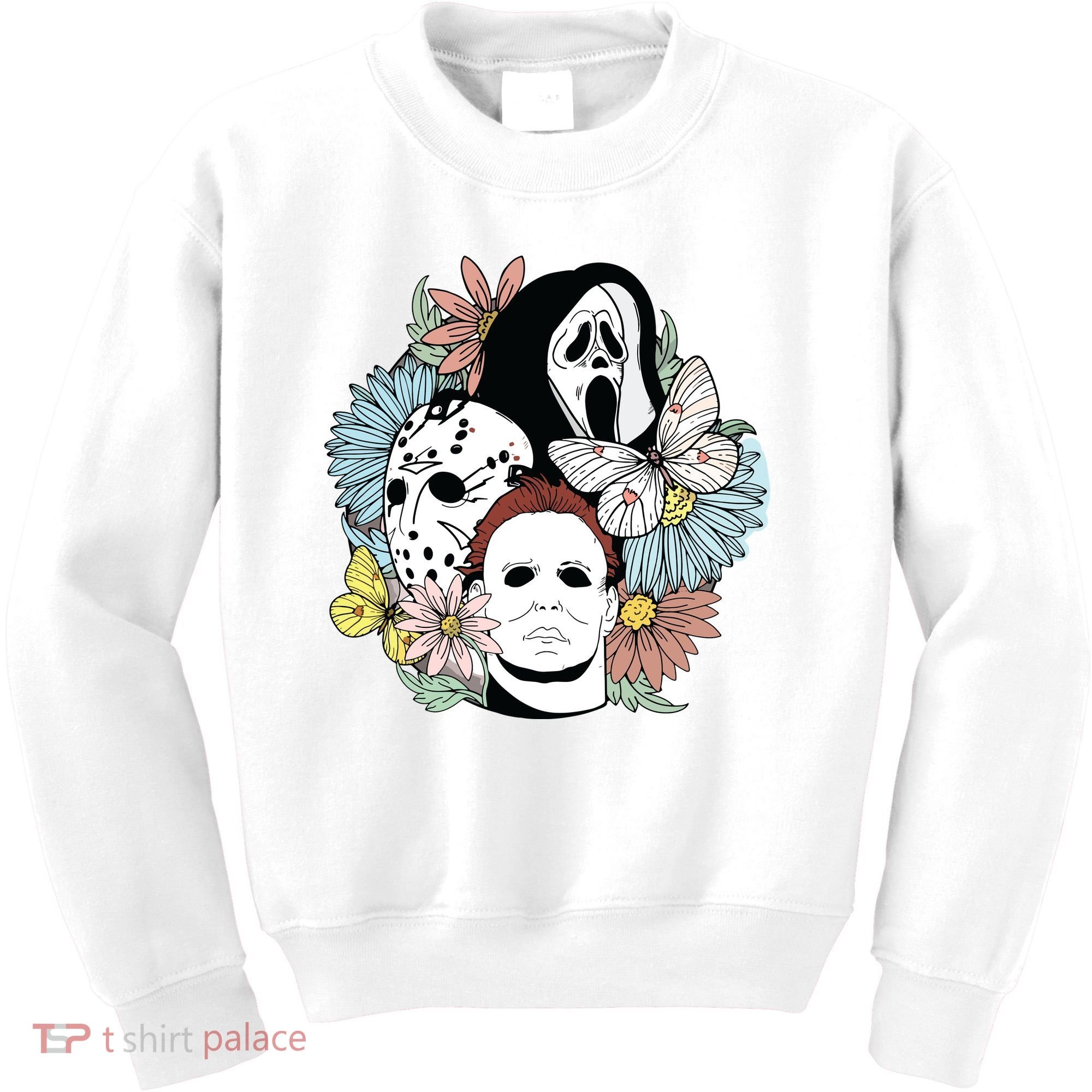 Halloween Gift Funny Halloween Horror Movie Kids Sweatshirt