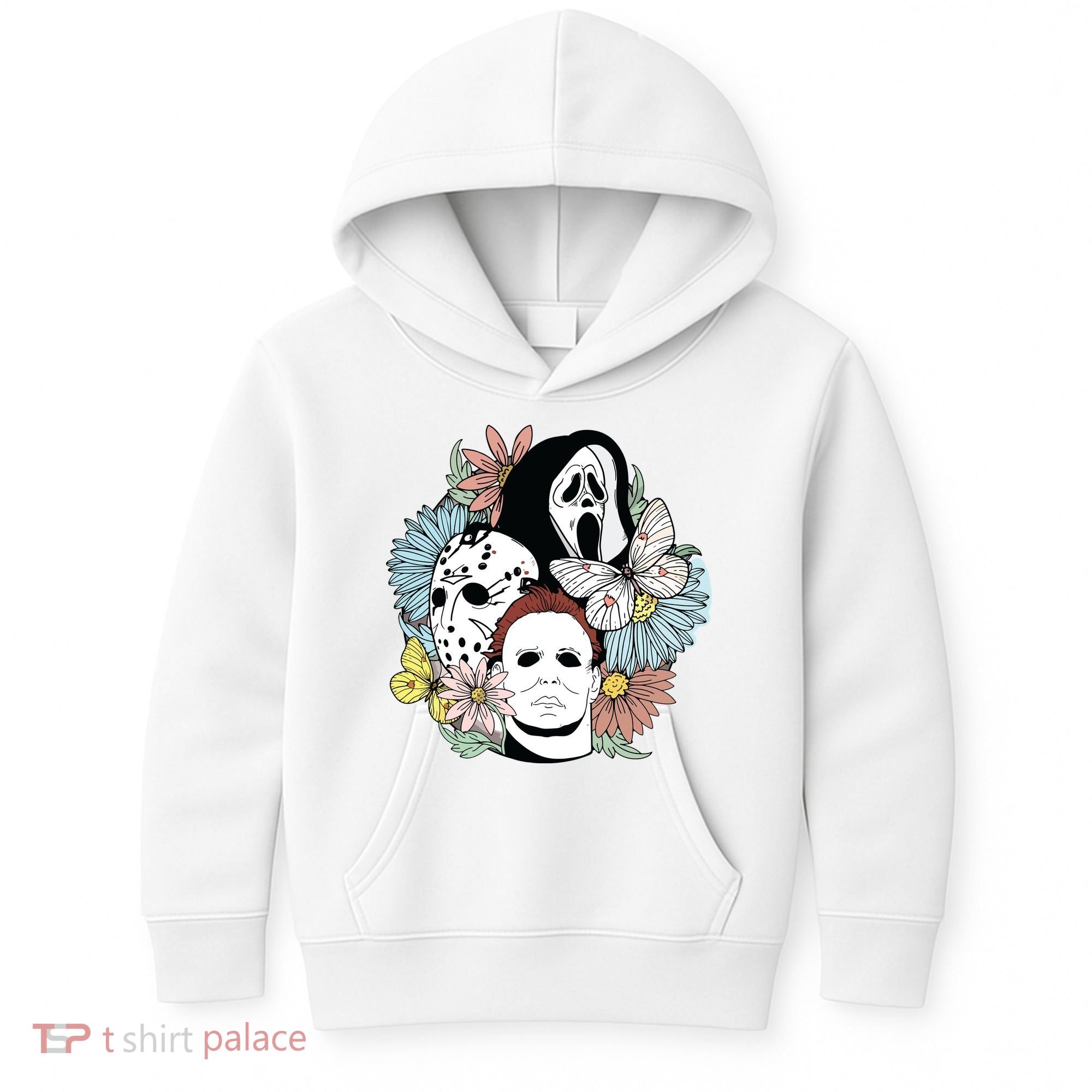 Halloween Gift Funny Halloween Horror Movie Kids Hoodie