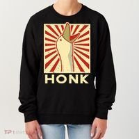 Honk goose  Funny Duck chicken meme Idea  Women's Sweatshirt thumb 0