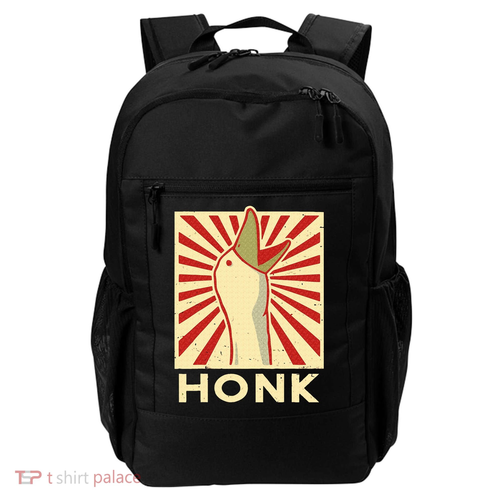 Honk goose  Funny Duck chicken meme Idea  Backpack