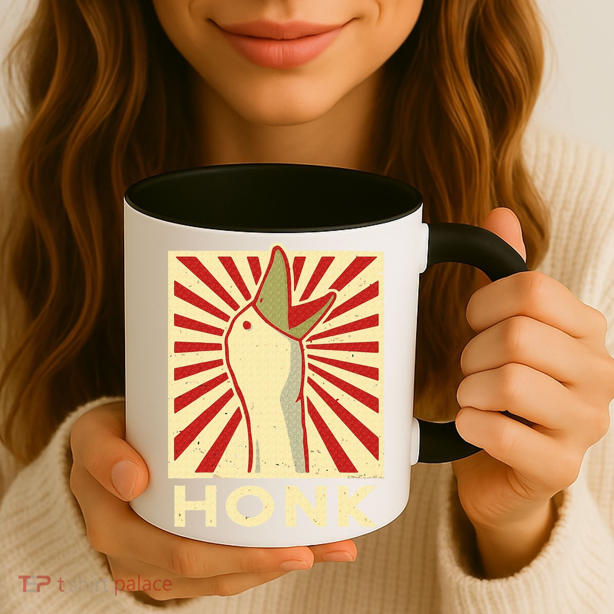 Honk goose  Funny Duck chicken meme Idea  Coffee Mug