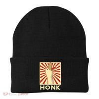 Honk goose  Funny Duck chicken meme Idea  Beanie thumb 0