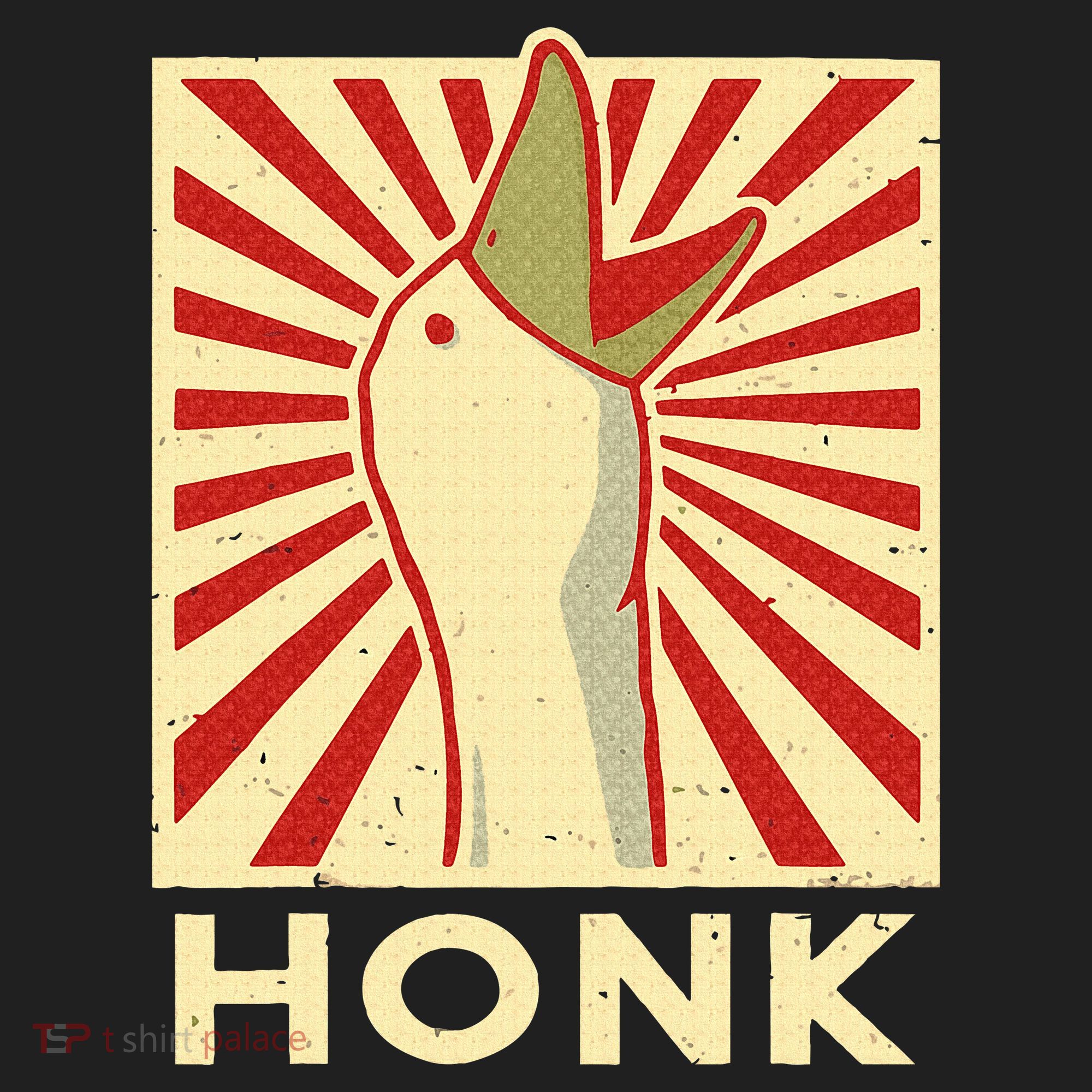 Honk goose  Funny Duck chicken meme Idea  Golf Towel