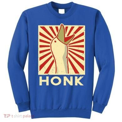 Honk goose  Funny Duck chicken meme Idea  Sweatshirt