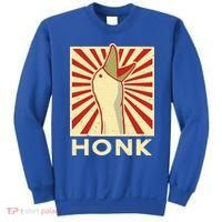 Honk goose  Funny Duck chicken meme Idea  Sweatshirt thumb 0