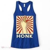 Honk goose  Funny Duck chicken meme Idea  Women's Tank Top thumb 0