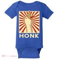 Honk goose  Funny Duck chicken meme Idea  Baby Bodysuit thumb 0