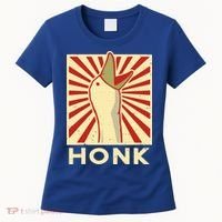Honk goose  Funny Duck chicken meme Idea  Women's T-Shirt thumb 0