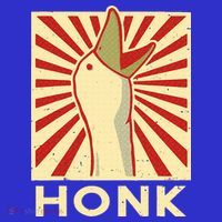 Honk goose  Funny Duck chicken meme Idea  Women's T-Shirt thumb 6