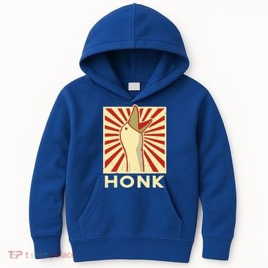 Honk goose  Funny Duck chicken meme Idea  Kids Hoodie