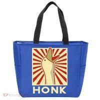 Honk goose  Funny Duck chicken meme Idea  Tote Bag thumb 0