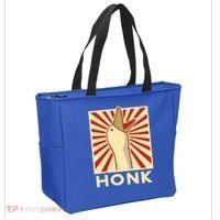 Honk goose  Funny Duck chicken meme Idea  Tote Bag thumb 2