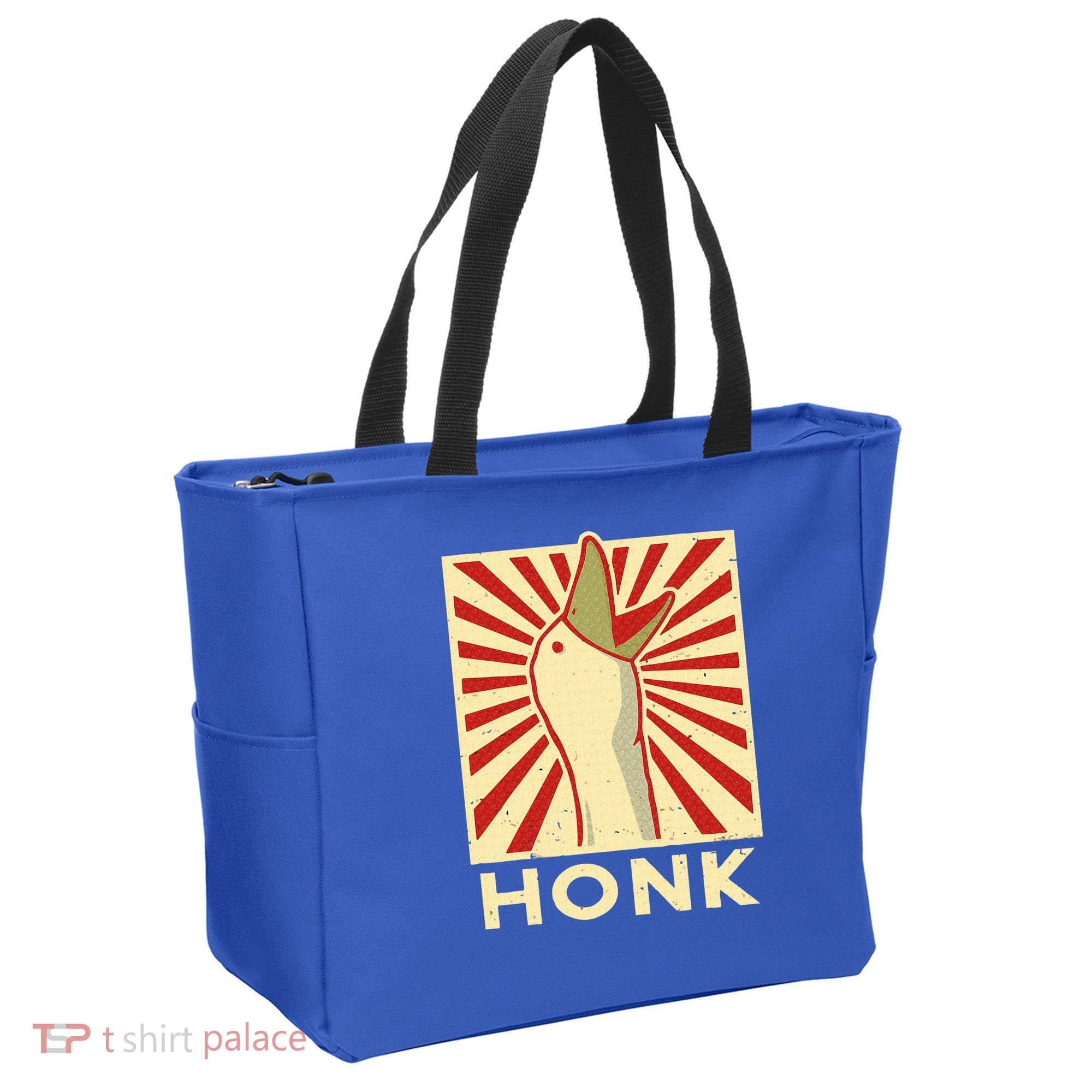 Honk goose  Funny Duck chicken meme Idea  Tote Bag