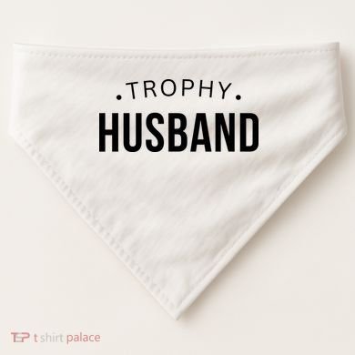 Husband Gift For Him Funny Husband USA-Made Doggie Bandana