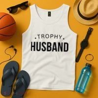 Husband Gift For Him Funny Husband Tank Top thumb 4