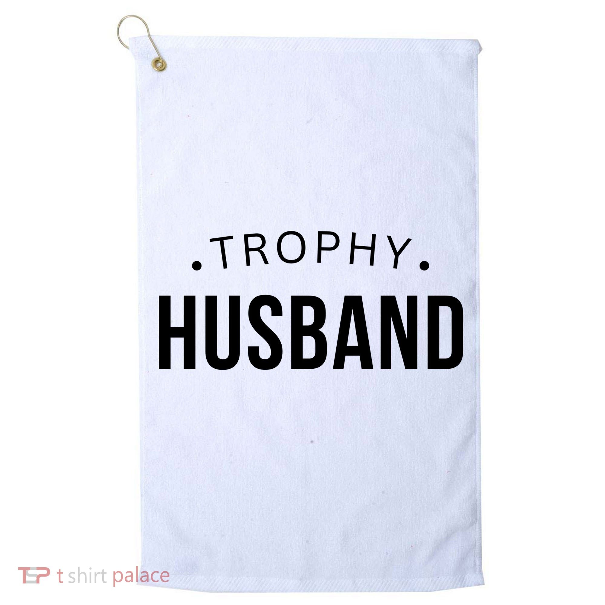 Husband Gift For Him Funny Husband Golf Towel