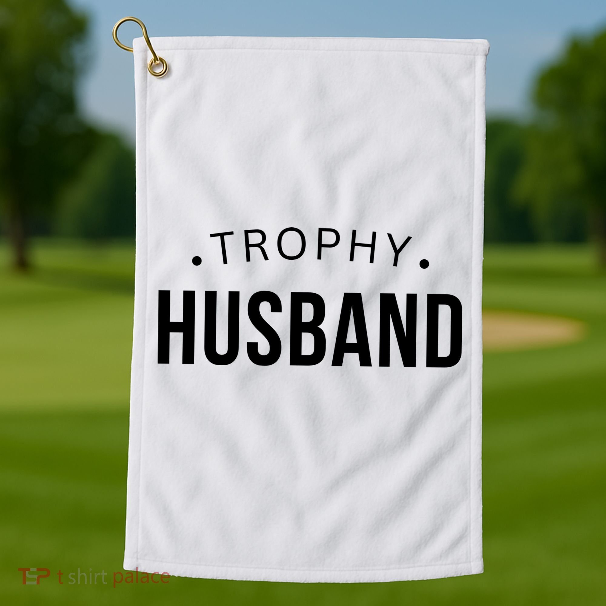 Husband Gift For Him Funny Husband Golf Towel