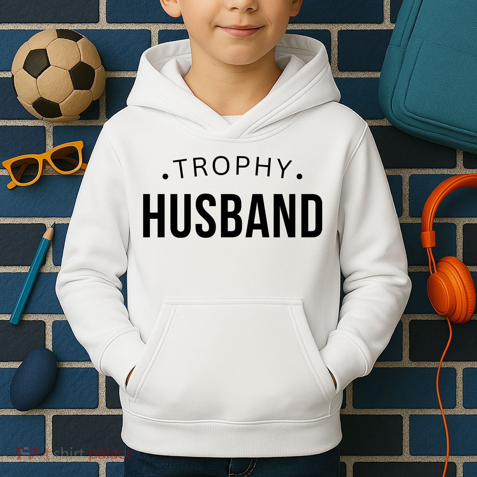Husband Gift For Him Funny Husband Kids Hoodie
