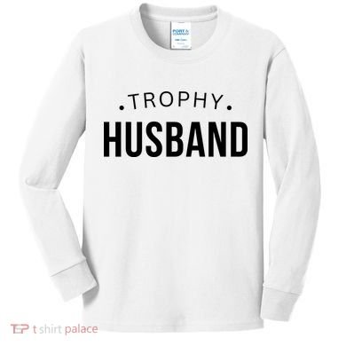 Husband Gift For Him Funny Husband Kids Long Sleeve Shirt