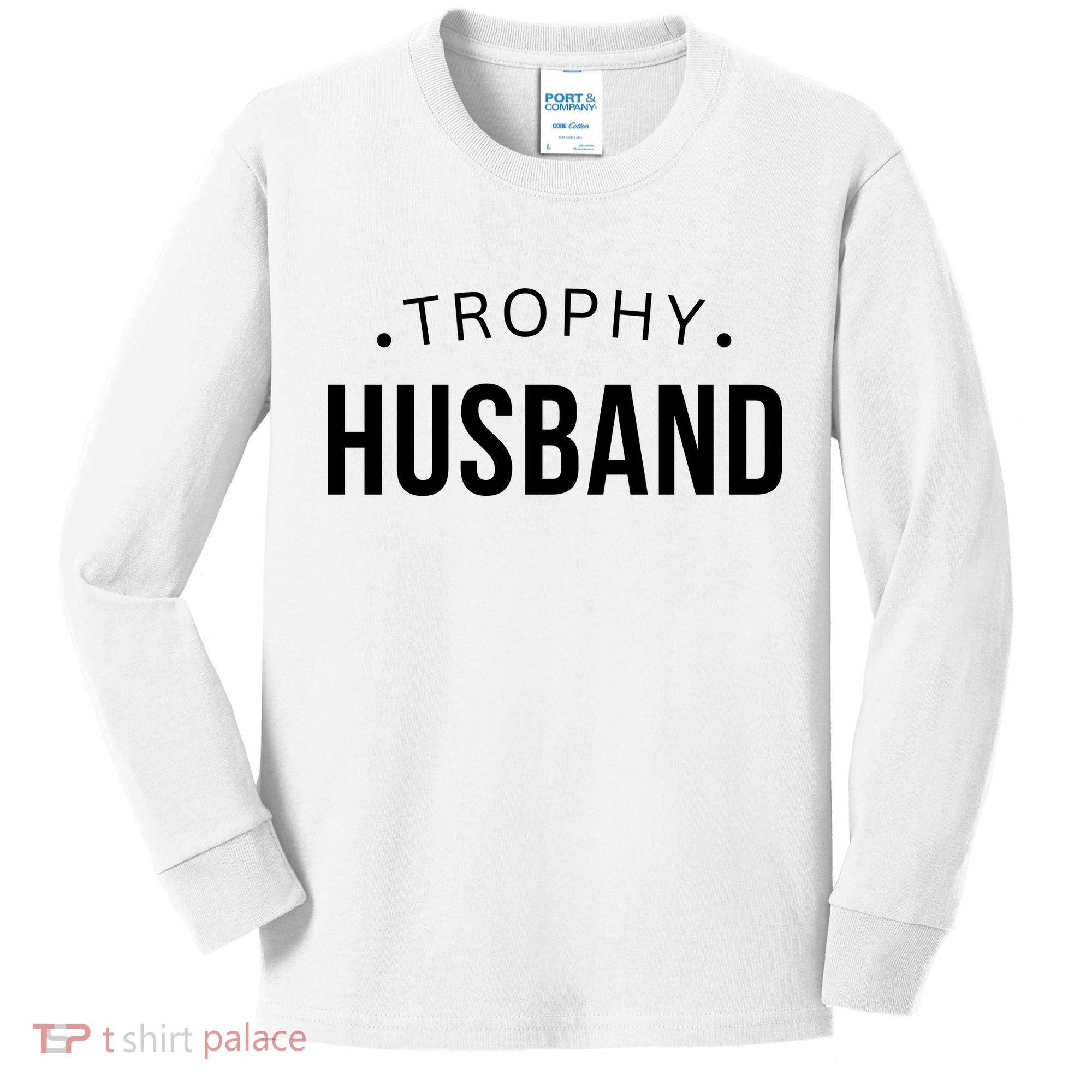 Husband Gift For Him Funny Husband Kids Long Sleeve Shirt