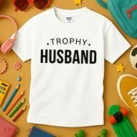 Husband Gift For Him Funny Husband Kids T-Shirt thumb 3