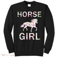 Horse Girl Floral Sweatshirt thumb 0