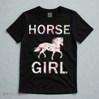 Horse Girl Floral T-Shirt thumb 5