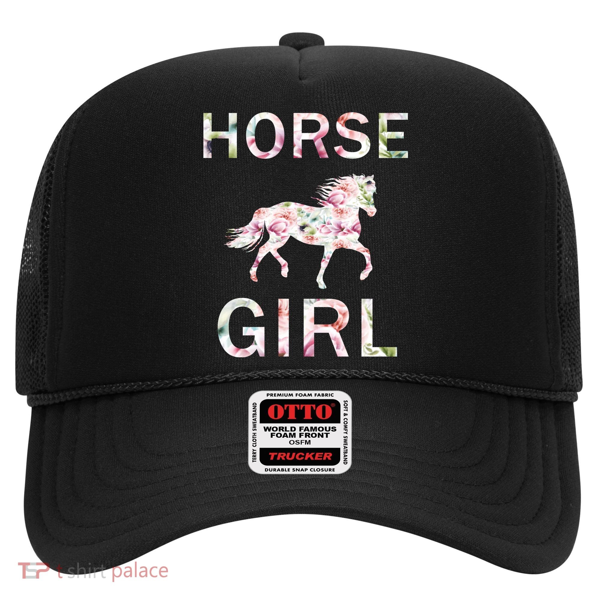 Horse Girl Floral Hat