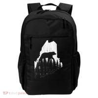 Hunting Gift For Maine Bear Pine Forest Outdoors Gift Backpack thumb 0