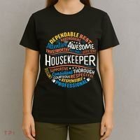Housekeeper Gifts Funny Housekeeping Week Appreciation T-Shirt thumb 4