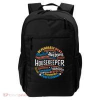 Housekeeper Gifts Funny Housekeeping Week Appreciation Backpack thumb 0