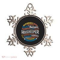 Housekeeper Gifts Funny Housekeeping Week Appreciation Ornament thumb 0