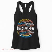 Housekeeper Gifts Funny Housekeeping Week Appreciation Women's Tank Top thumb 0