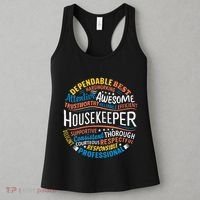 Housekeeper Gifts Funny Housekeeping Week Appreciation Women's Tank Top thumb 3
