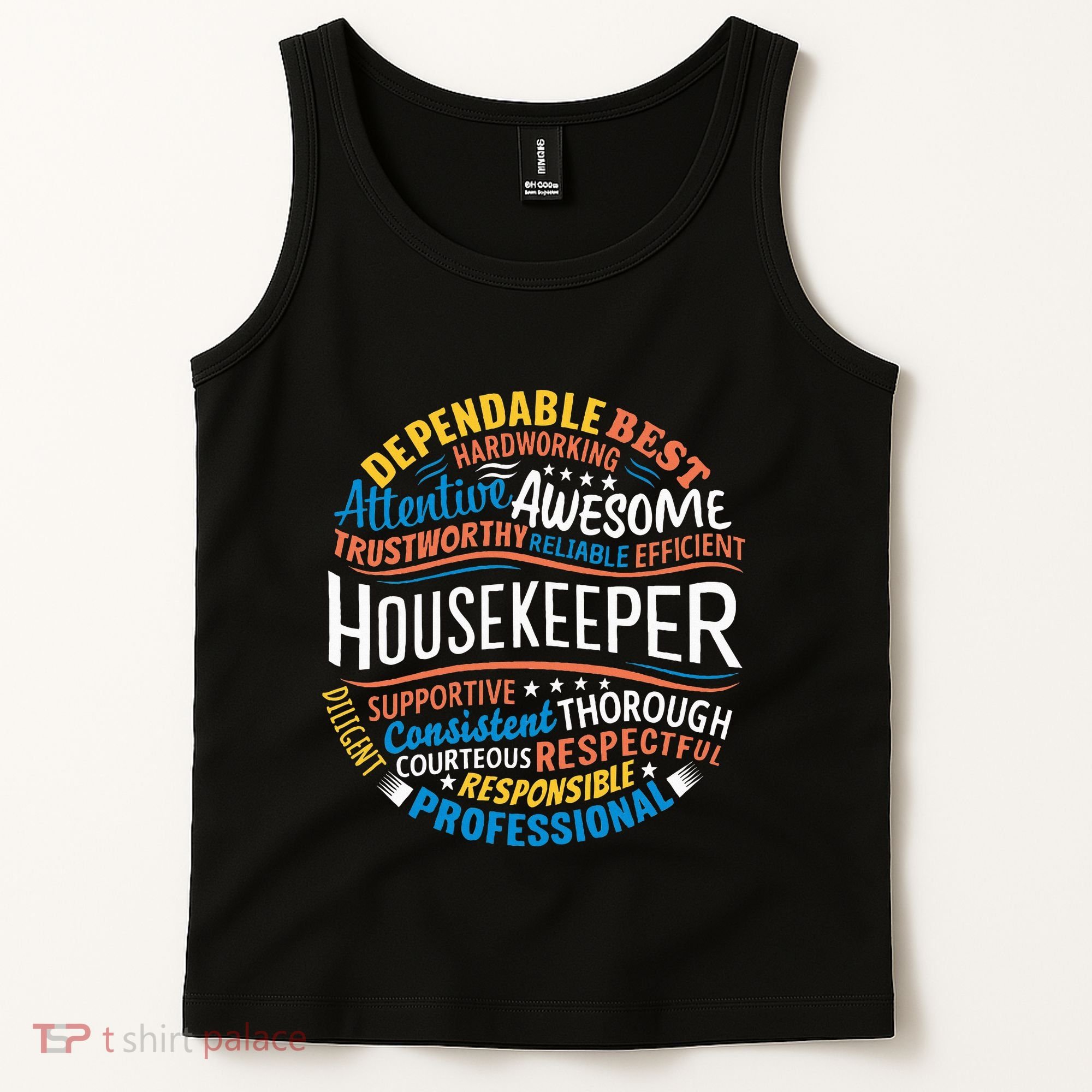 Housekeeper Gifts Funny Housekeeping Week Appreciation Tank Top