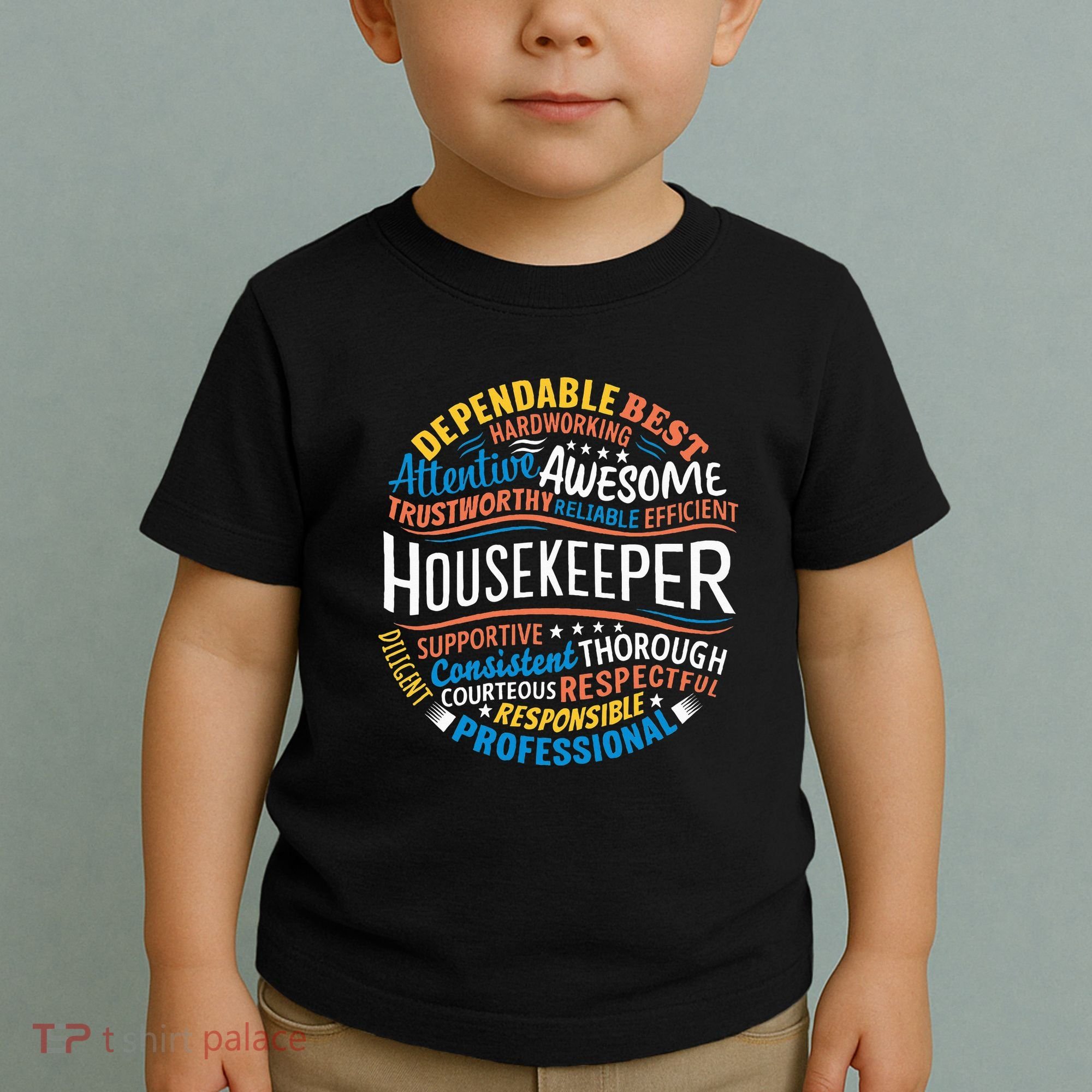 Housekeeper Gifts Funny Housekeeping Week Appreciation Toddler T-Shirt