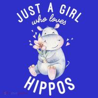 Hippo Gift For Girls Hippo Lover Gift Cute Hippo Cute Gift Long Sleeve Shirt thumb 2