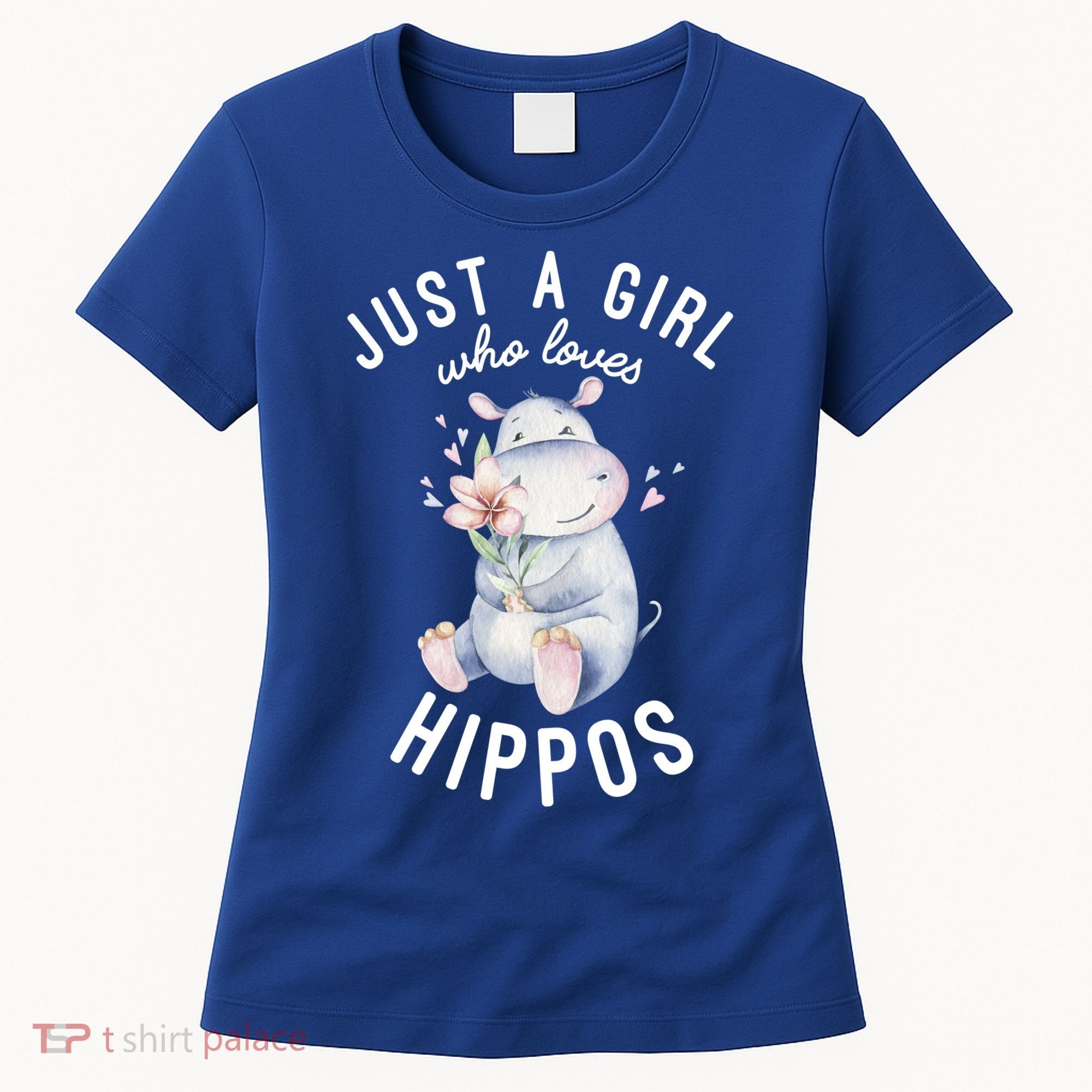 Hippo Gift For Girls Hippo Lover Gift Cute Hippo Cute Gift Women's T-Shirt