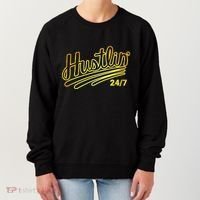 Hustling Gift For Entrepreneur Hustler Boss Hip Hop Lover Women's Sweatshirt thumb 0