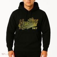 Hustling Gift For Entrepreneur Hustler Boss Hip Hop Lover Hoodie thumb 2