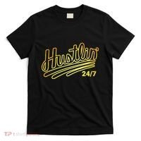 Hustling Gift For Entrepreneur Hustler Boss Hip Hop Lover T-Shirt thumb 0