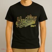 Hustling Gift For Entrepreneur Hustler Boss Hip Hop Lover T-Shirt thumb 3