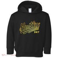 Hustling Gift For Entrepreneur Hustler Boss Hip Hop Lover Toddler Hoodie thumb 0