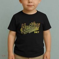 Hustling Gift For Entrepreneur Hustler Boss Hip Hop Lover Toddler T-Shirt thumb 2