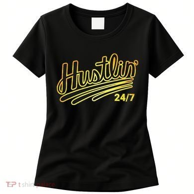 Hustling Gift For Entrepreneur Hustler Boss Hip Hop Lover Women's T-Shirt