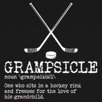 Hockey Grandpa Grampsicle Definition Funny Mousepad thumb 1
