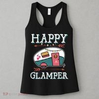 Happy Glamper Gift Outdoor Glamping Camping Men Women Gift Women's Tank Top thumb 3