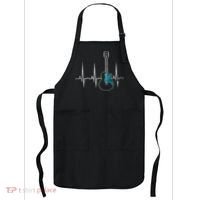 Heartbeat Guitarist Guitar Great Gift Apron thumb 0