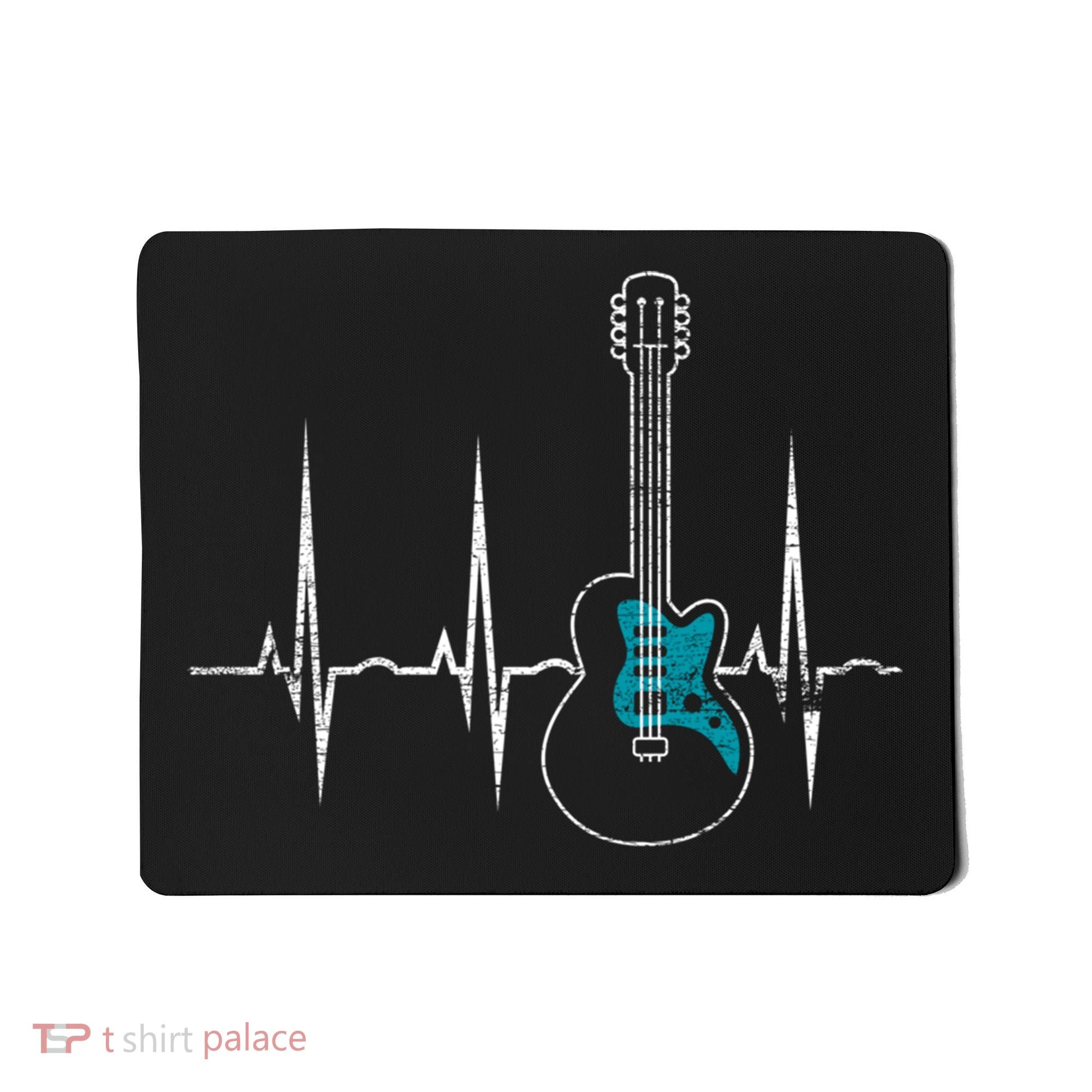 Heartbeat Guitarist Guitar Great Gift Mousepad