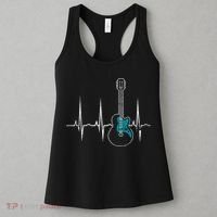 Heartbeat Guitarist Guitar Great Gift Women's Tank Top thumb 3